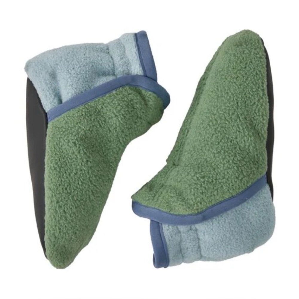 Patagonia Baby Synchilla Fleece Booties Size 12-24 months NWT
